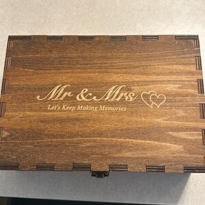 Wedding Memory Box